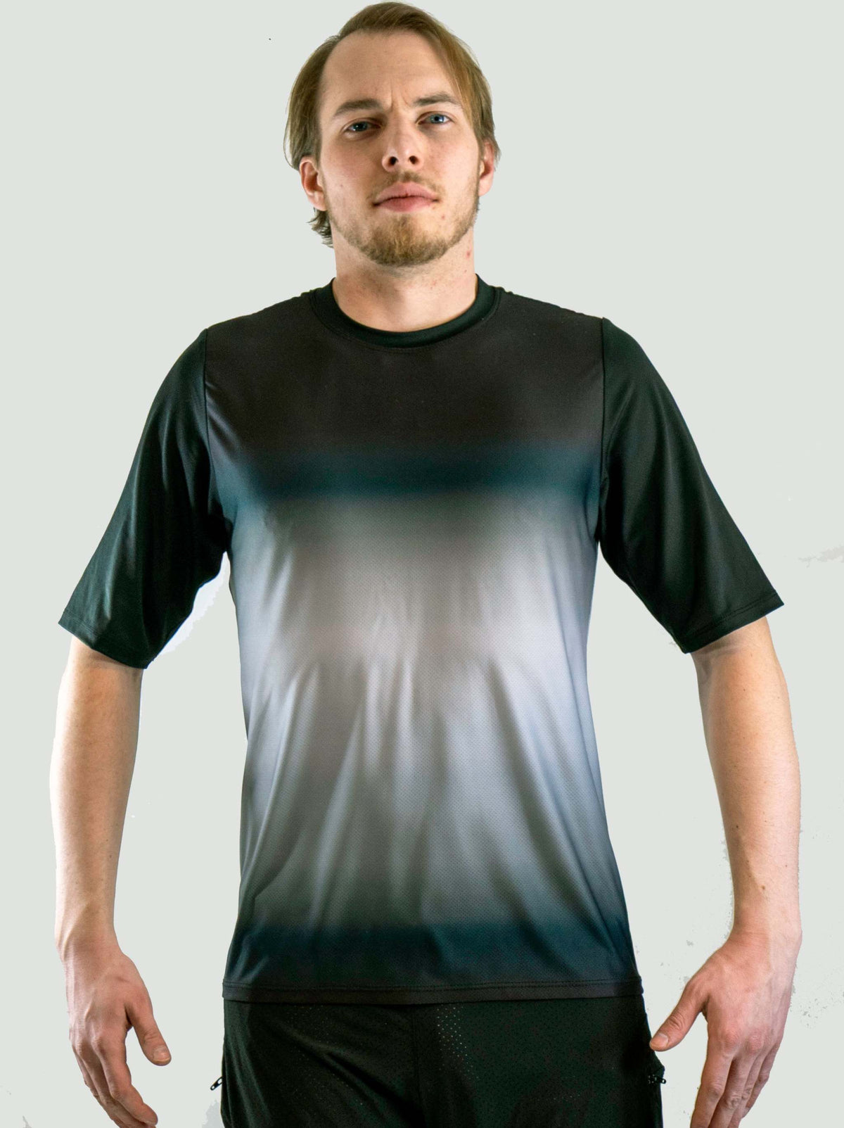 Men's Mountain Bike Jersey Flow State designed for speed and comfort on technical climbs and descents