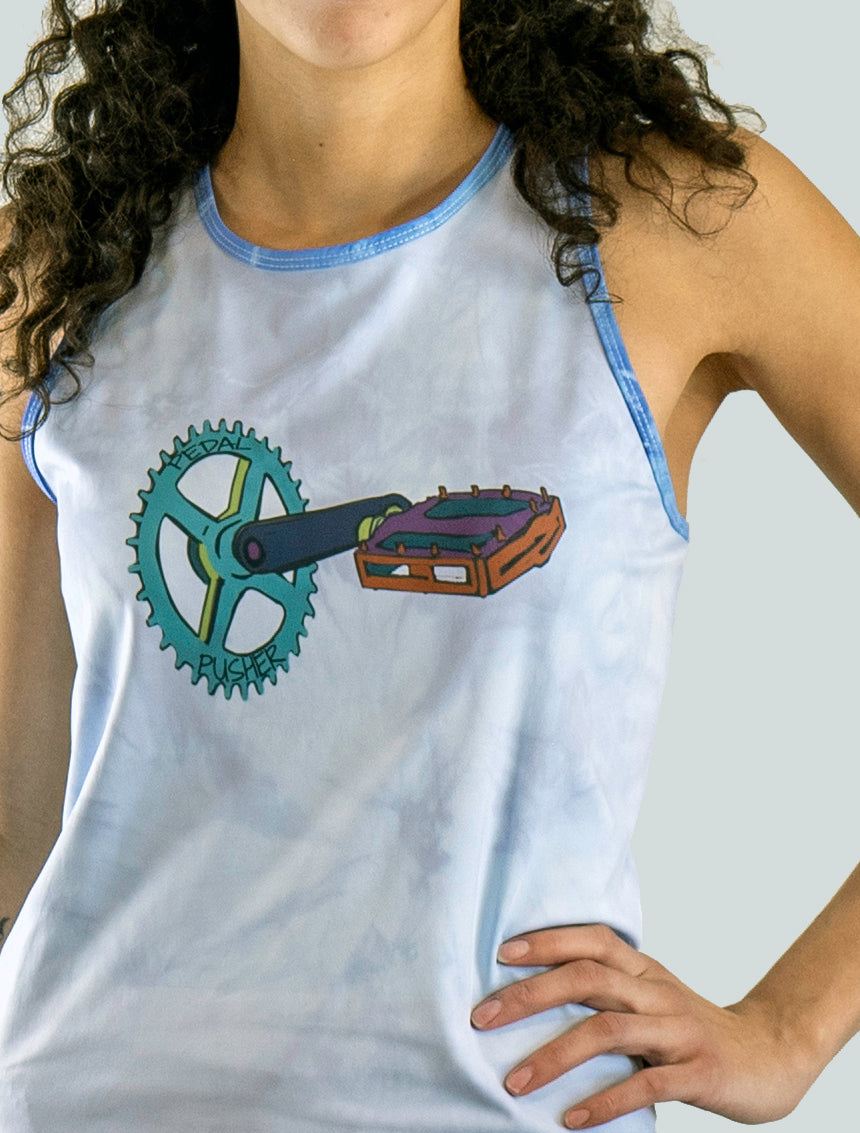 pedal pushers Women's Sleeveless Cycling Jersey - Pedal Pushers