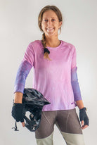 Mountain Bike Top Jet Black with G-Form elbow pads and durable stretch fabric.