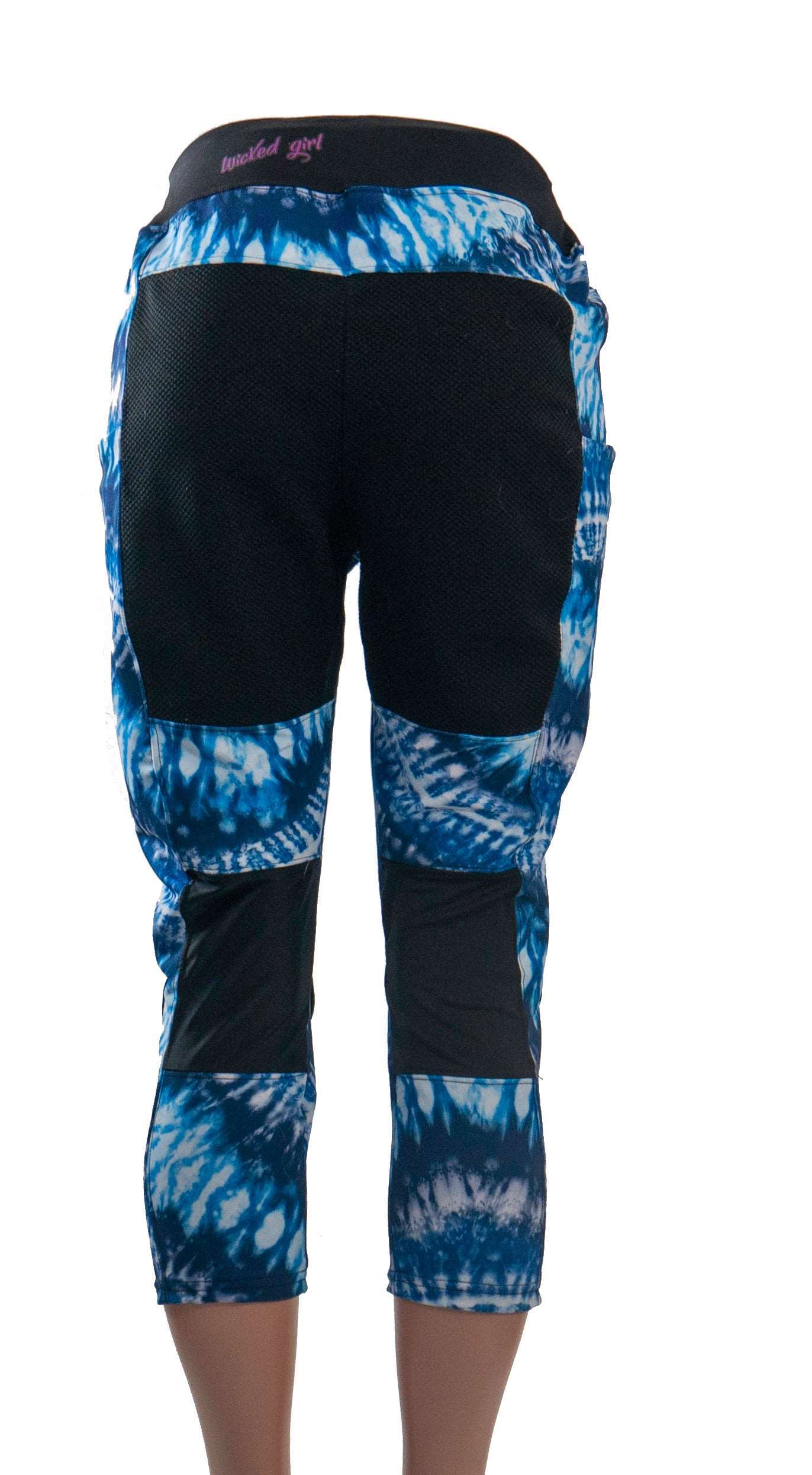 Women's Trail Pants Blue Wave, designed for female cyclists, ideal for all-weather riding.