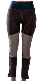 Mountain Bike Pants Denim Mix for women with durable stretch fabric and removable G-Form pads.