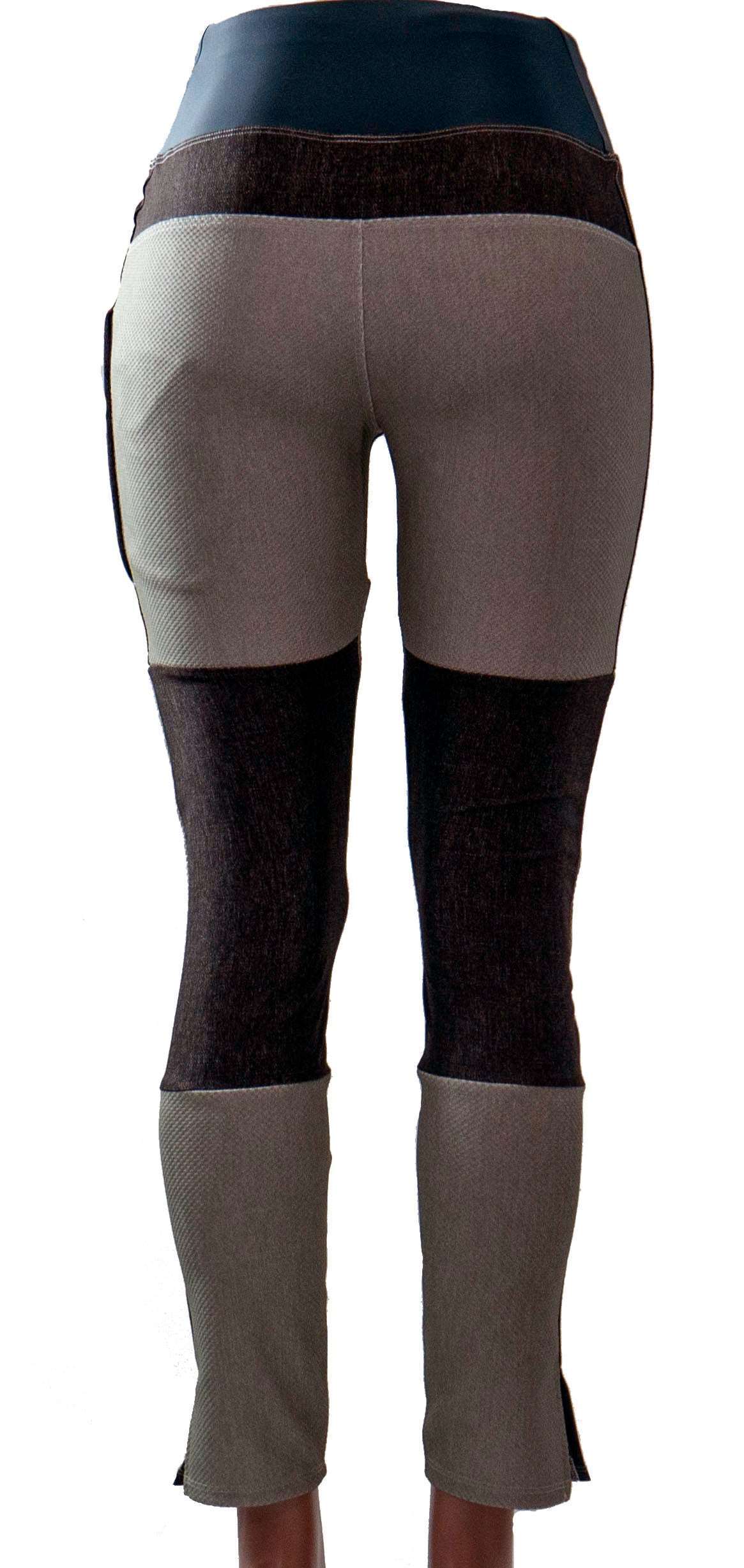 Mountain Bike Pants Mixed Denim, durable and stretchy without G-Form pad, women's cycling wear.