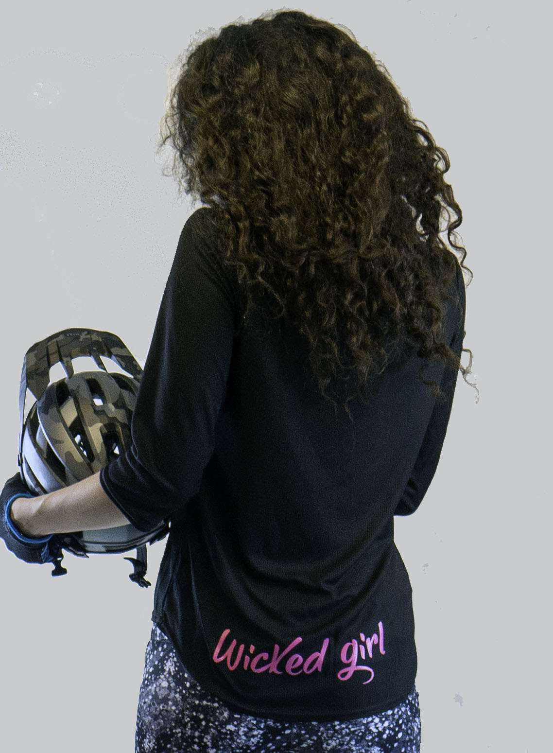 Enduro Jersey Wicked Girl logo - Moxie Cycling