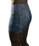 Women's padded bike shorts with comfort fit and performance chamois.