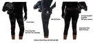 Women's rugged MTB pants with G-Form knee protection — moisture-wicking trail apparel