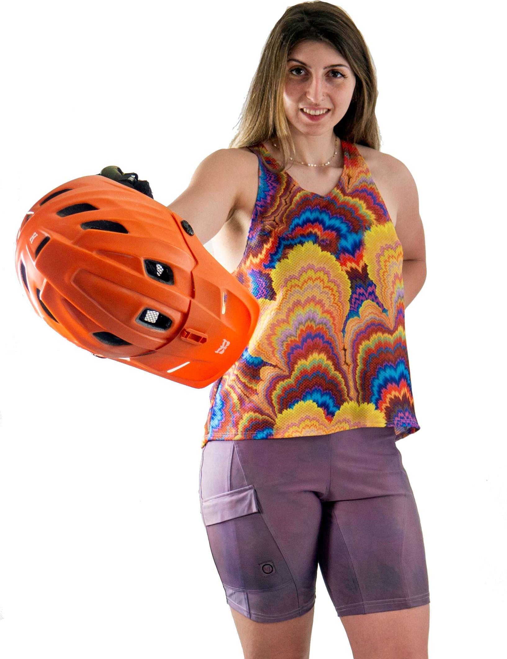 Tech Tank Lux Rainbow - Moxie Cycling:  Bike Jerseys, Bike Shorts & Bike Pants Made for Women