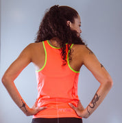 Women's Sleeveless Bike Jersey Made for All Bikes  The Rebel Tank High Vis