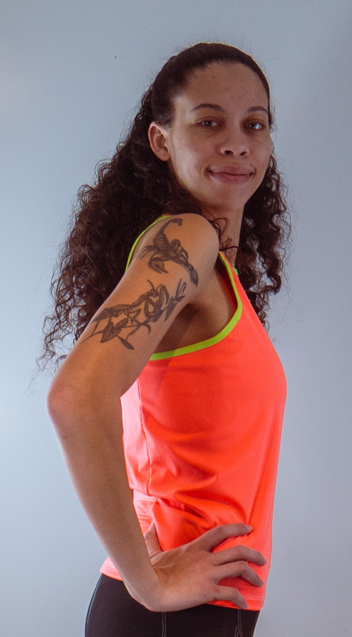 Women's Sleeveless Bike Jersey Made for All Bikes  The Rebel Tank High Vis