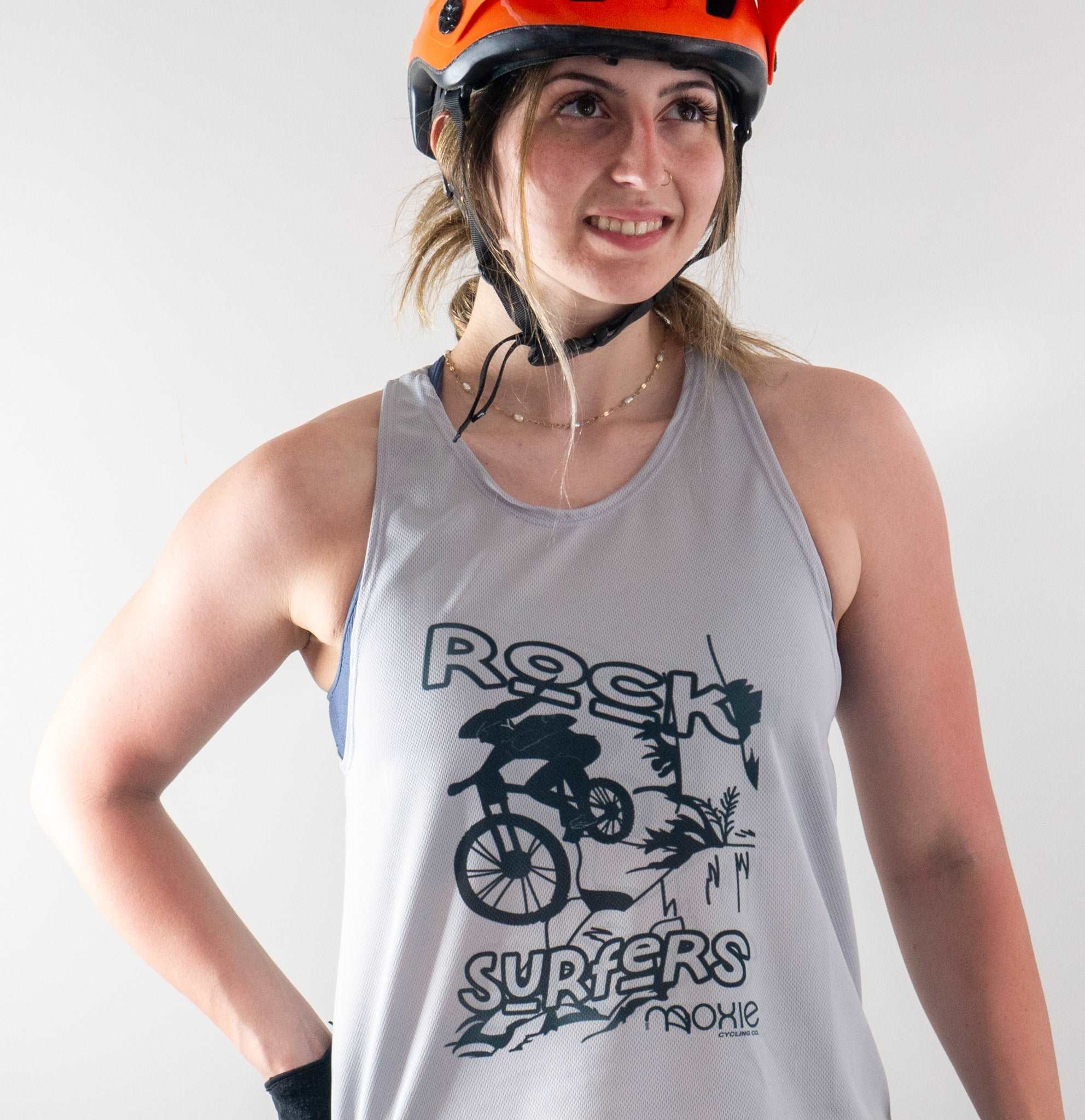 Rock Surfers Grey - Moxie Cycling:  Bike Jerseys, Bike Shorts & Bike Pants Made for Women