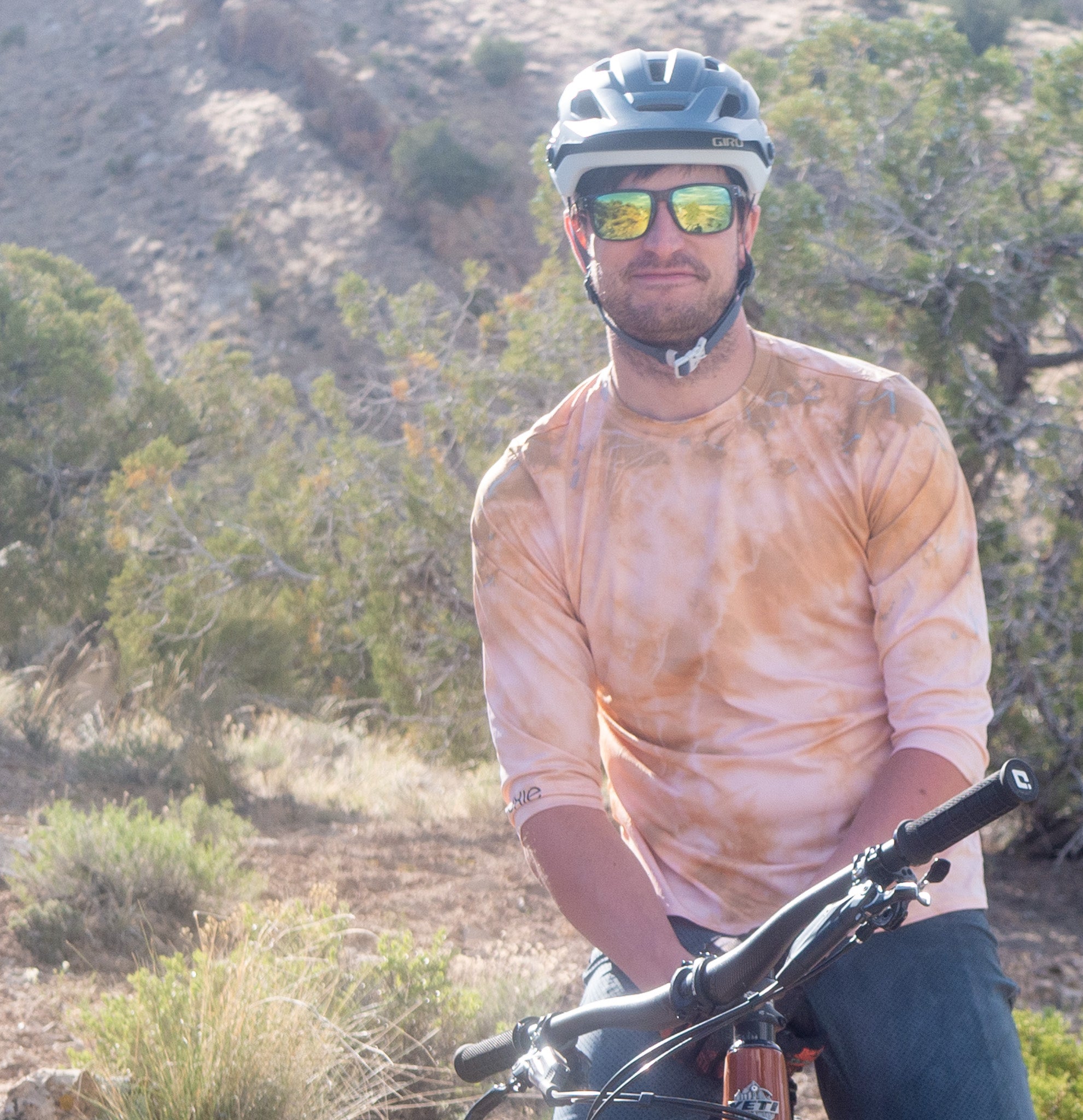 All Gender Jersey for mountain biking, soft mesh fabric, relaxed fit, USA made.
