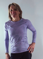 Moxie Tee Jersey Lilac Long Sleeve