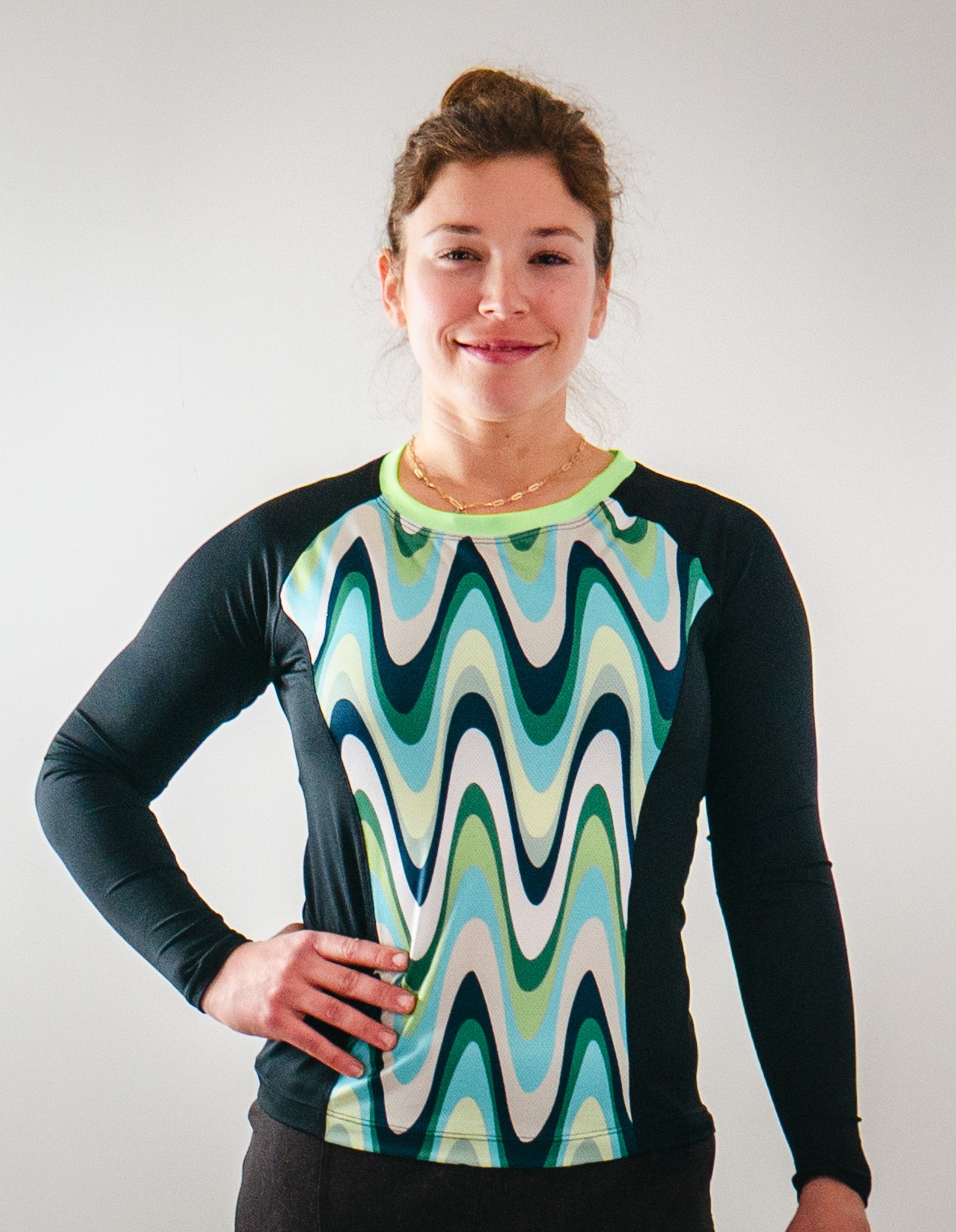 Moxie Tee Jersey Waves