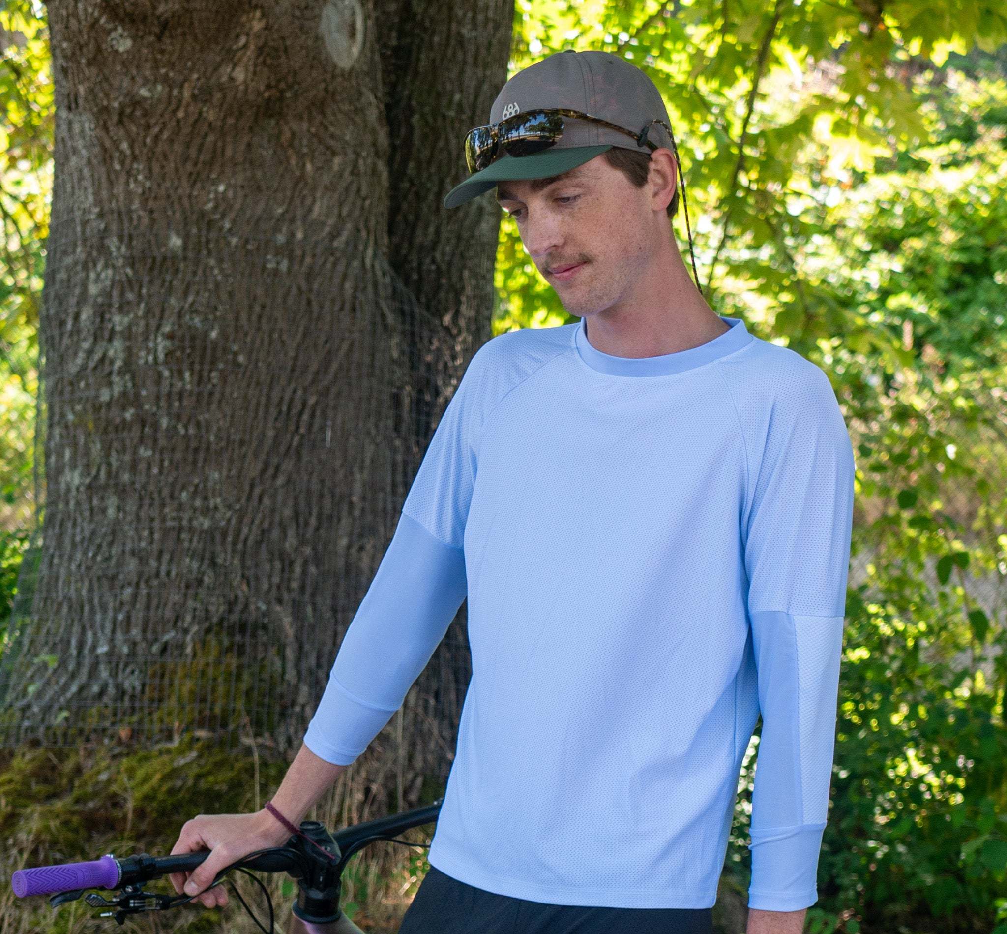 Men's G-Form Mountain Bike Jersey — Removable Elbow Pads