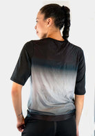 Women's mountain bike jersey Flow State in breathable mesh with relaxed fit for trail riding