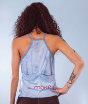 Women's Sleeveless Bike Top Tie Dye