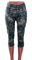 Women's cycling knickers with Italian chamois, forest print, and moisture-wicking fabric.