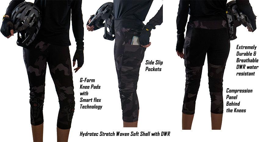 Trail Pants with G-Form Knee Pads and Boho Style for Women – Bike Pants Boho