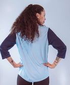 All Gender Jersey short sleeve in light blue, perfect mountain bike apparel.