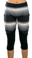 Black and gray bike pants with removable G-Form knee pads designed for durability and comfort