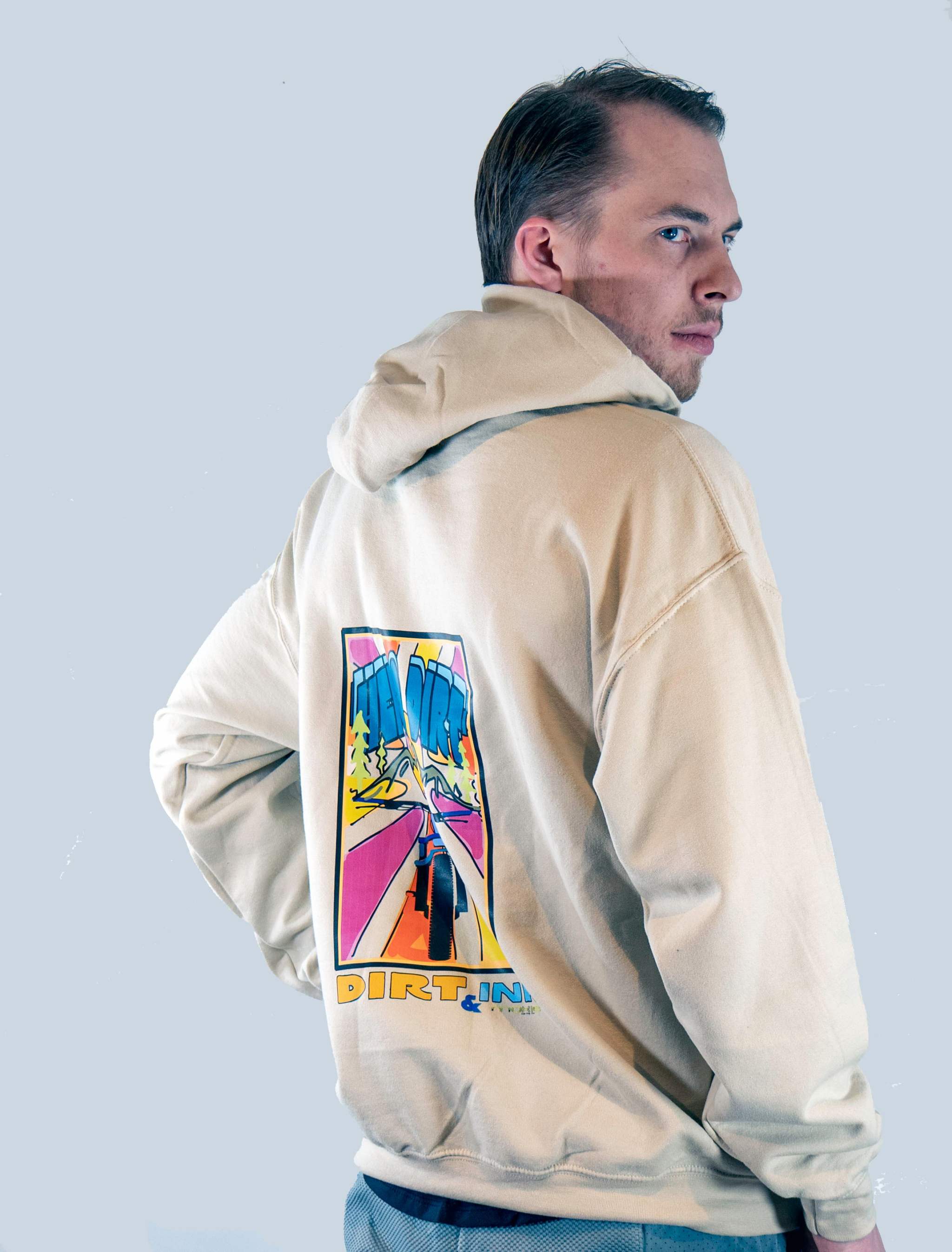 Men's Trail Hoodie Hero Dirt | Moxie Cycling