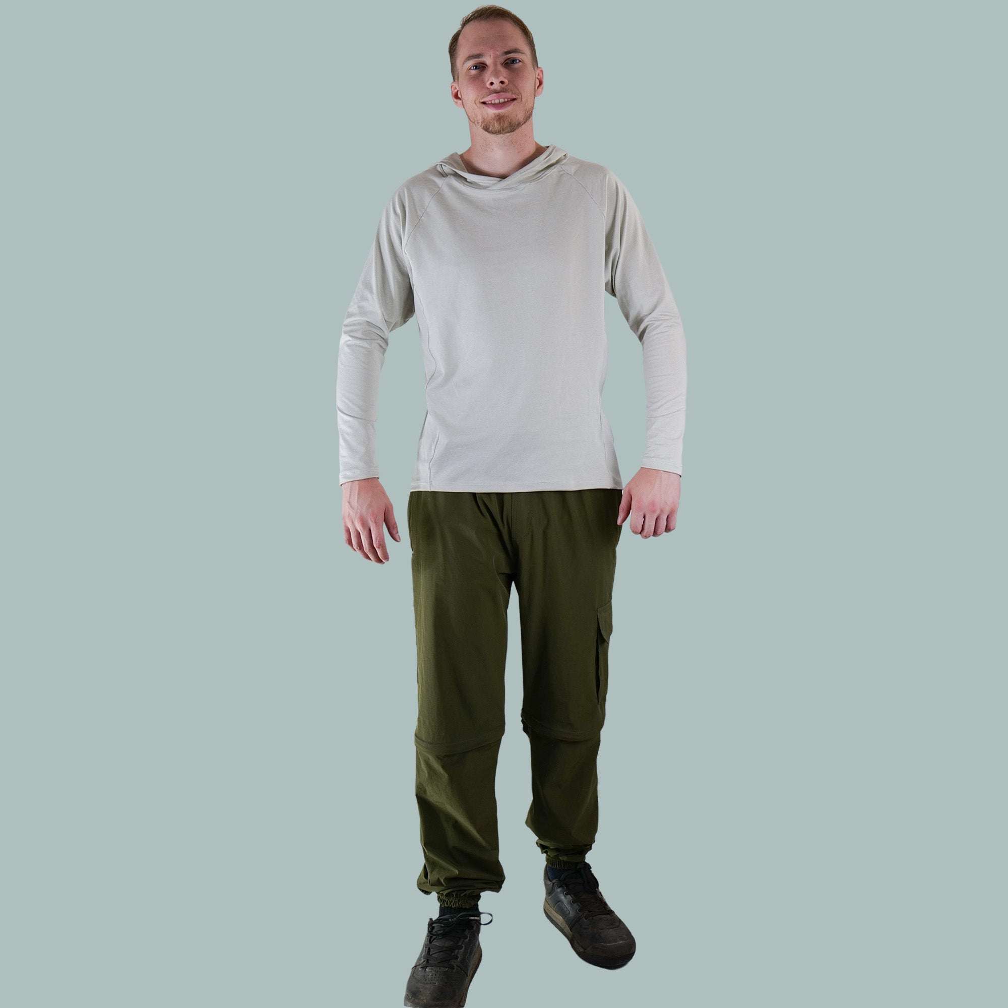 Men’s Heather Performance Mountain Bike Hoodie