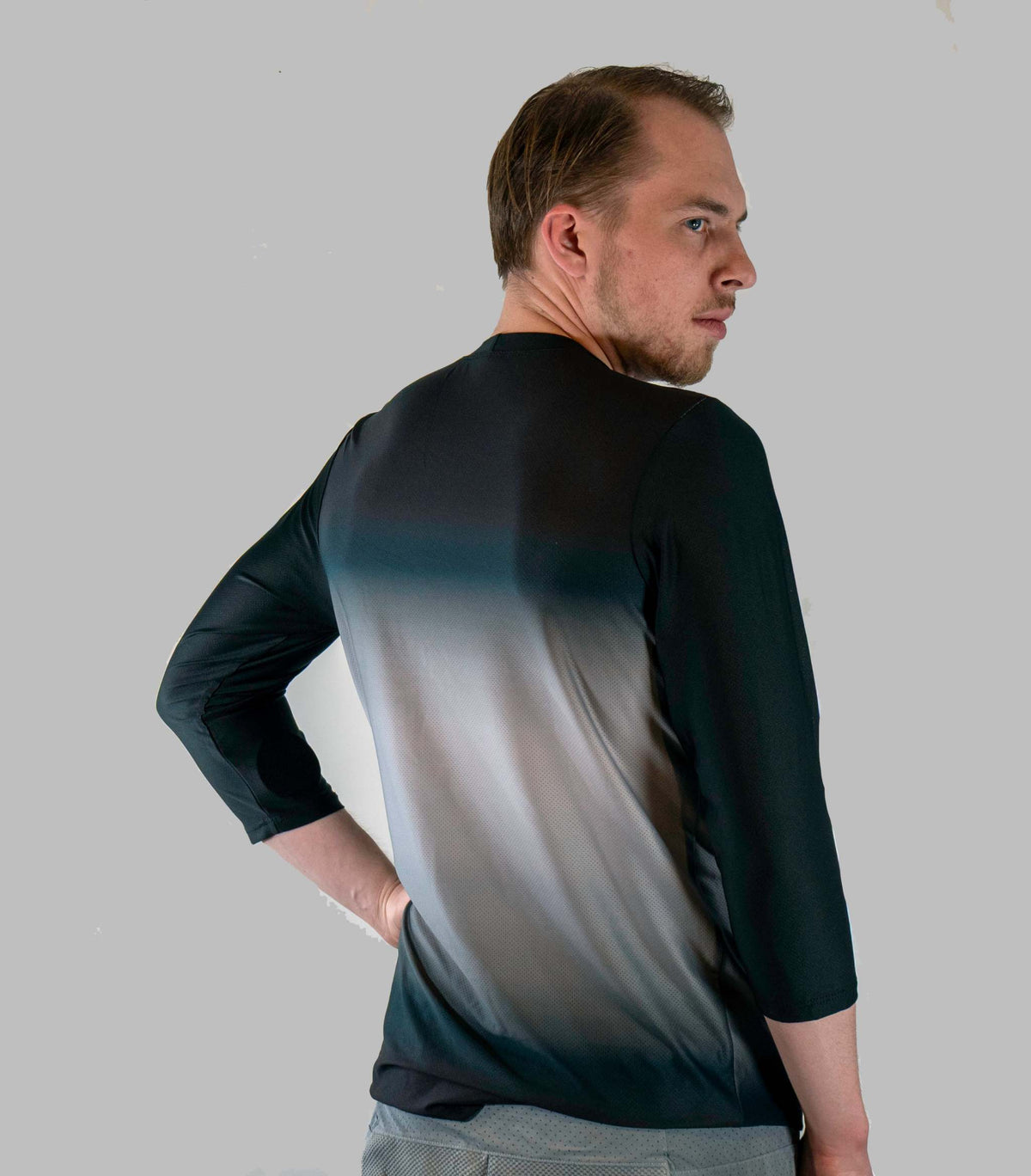 Men's mountain bike jersey Flow State burn out designed for comfort and speed