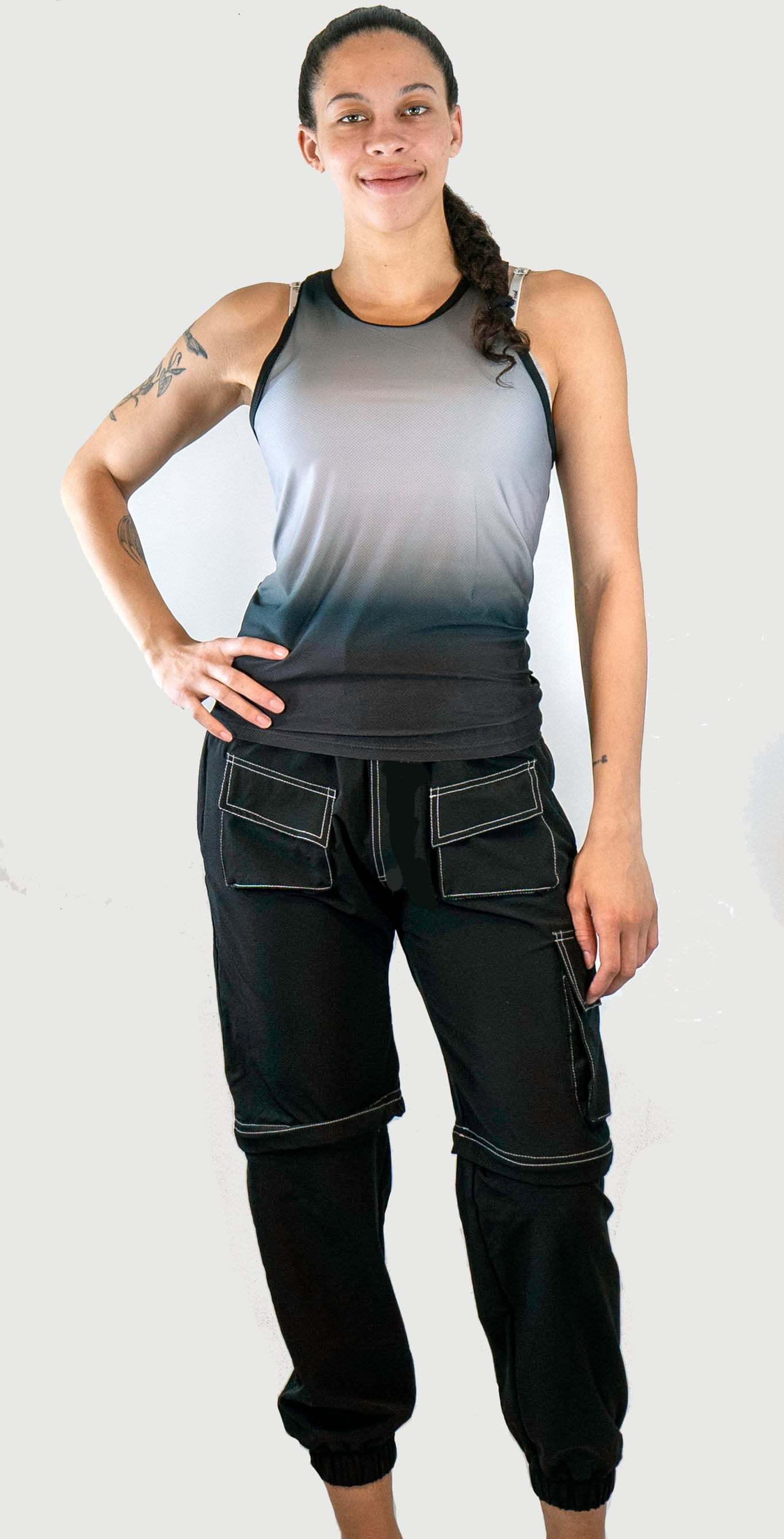 Women's Sleeveless Bike Jersey Burn Out