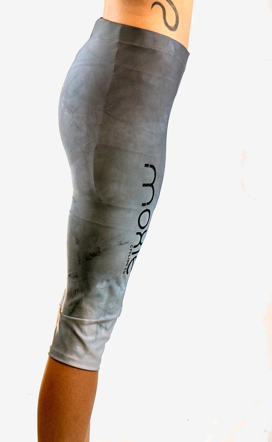 Women's cycling knickers dip dyed hand dyed for unique look over shorts
