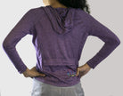 cycling hoodie with 2 back pockets