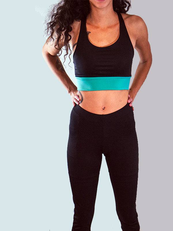 black cycling knickers with no chamois