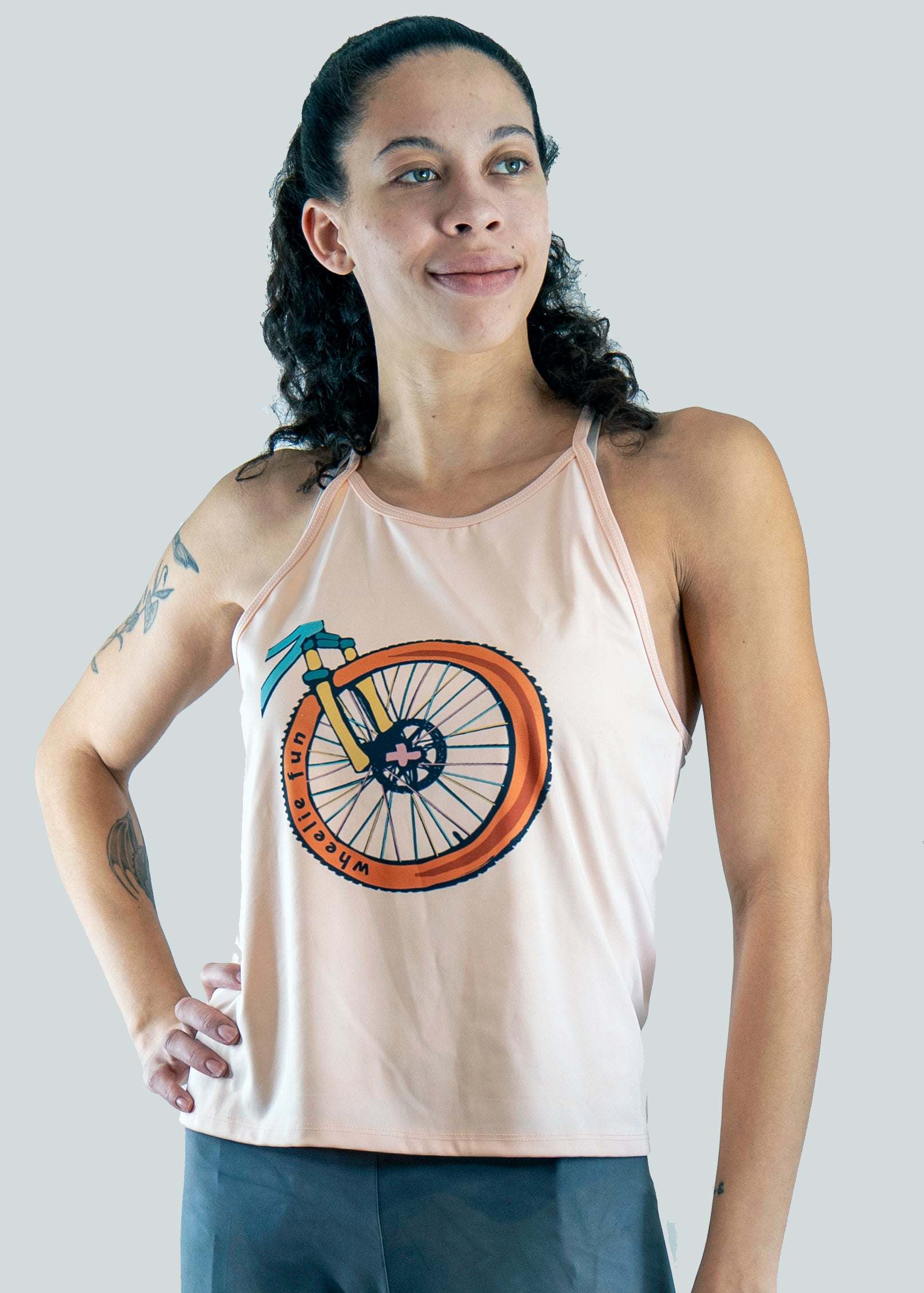 Women's Sleeveless Jersey - Life Behind Bars Whiteout