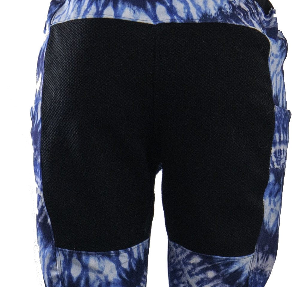 Women's Trail Pants Blue Wave designed for cycling and trail riding.