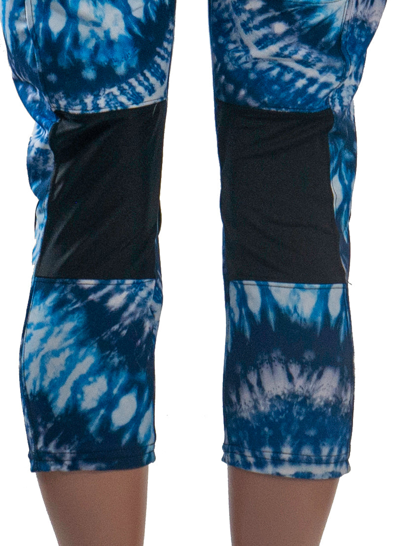 G-FORM COLLECTION WOMEN'S BIKE PANT BLUE WAVE - Moxie Cycling