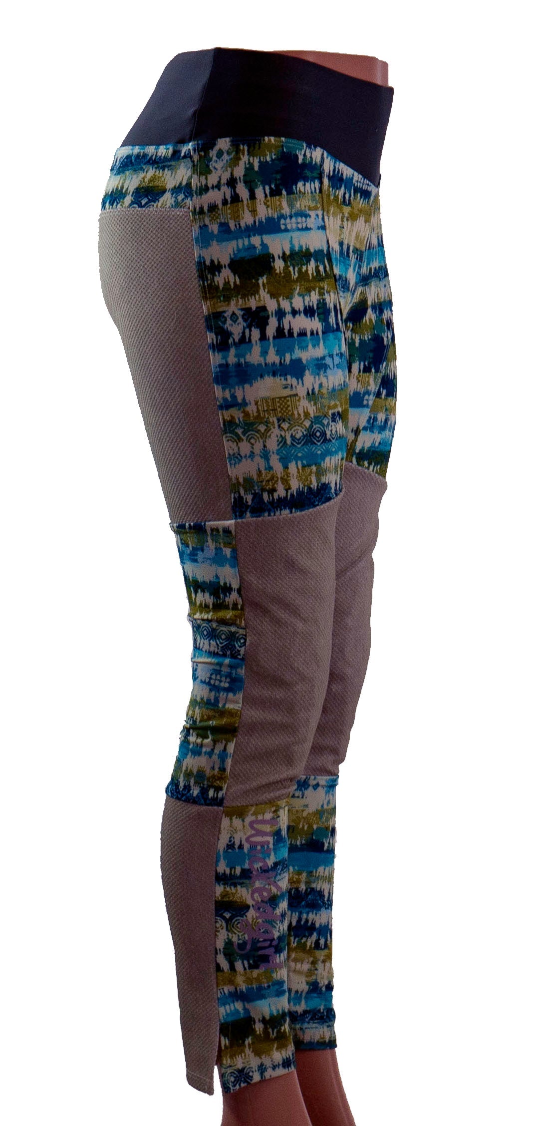 Mountain Bike Pants Boho with colorful prints and durable design for women.